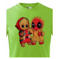 Dětské tričko Deadpool a Groot - super dárek