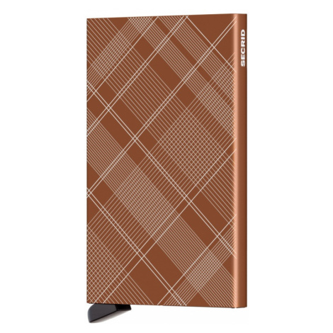 Secrid Cardprotector Laser Tartan Rust