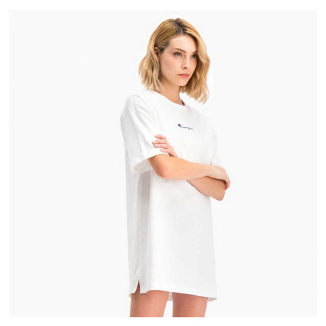 Bílé šaty Midi T-Shirt Dress