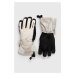 Lyžařské rukavice Dakine Lynx béžová barva