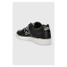 Kožené sneakers boty New Balance BB480LBT černá barva