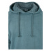 Overdyed Hoody - dustyblue