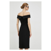 Šaty Ivy Oak černá barva, mini, IO1100X7089