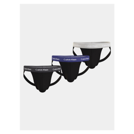 Sada 3 ks slipů Jock Strap Calvin Klein Underwear