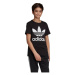 ADIDAS ORIGINALS-TREFOIL TEE-DV2905-BLACK/WHITE Černá