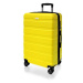 Avancea Cestovní kufr DE2708 žlutý M