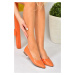 Fox Shoes Orange Daily Women's Flats