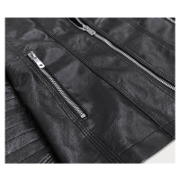Černá bunda ramoneska se stojáčkem model 16147166 - S'WEST