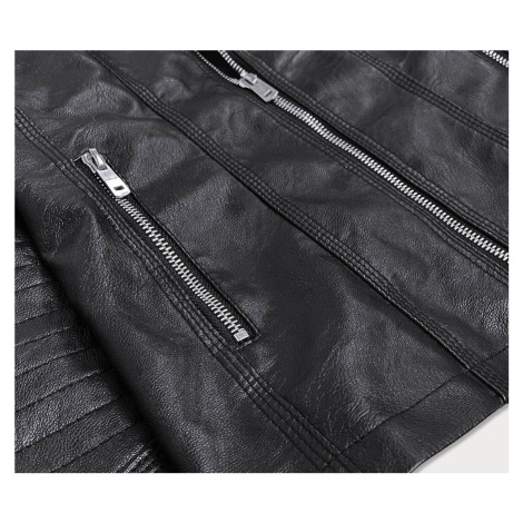 Černá bunda ramoneska se stojáčkem model 16147166 - S'WEST