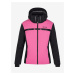 Černo-růžová dámská zimní lyžařská bunda Kilpi HATTORI