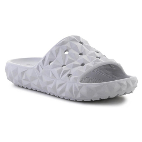 Crocs Classic Geometric Slide V2 Šedá