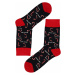 Pánské vánoční ponožky Vánoční hole tmavě modrá