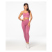 Carpatree Sportovní Podprsenka Seamless Allure™ Pink Melange Barva: Růžová