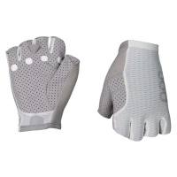 POC Cyklistické rukavice krátkoprsté - AGILE - bílá/šedá