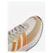 Bílo-béžové pánské tenisky se semišovými detaily adidas Originals Retropy F2