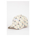 DEFACTO Boy's Patterned Cotton Baseball Basketball Cap