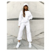 ASOS Weekend Collective co-ord oversized jogger with logo in white