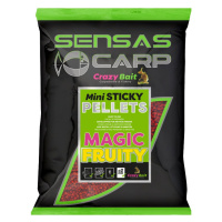 Sensas pelety mini sticky 700 g - magic fruity