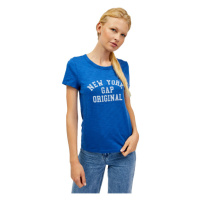 GAP FOREVERSOFT CREW Dámské tričko, modrá, velikost