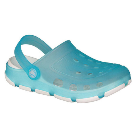 Coqui JUMPER FLUO 6363 Dětské sandály Turquoise/White