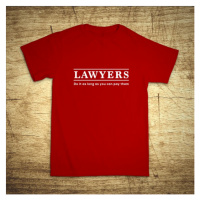 Tričko s motívom Lawyers