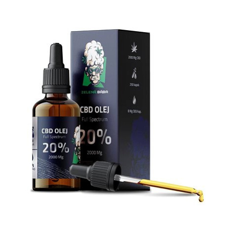 ZELENÁ BÁBA CBD 20% Full Spectrum, 10 ml