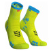 Compressport RACE V3.0 RUN HI Běžecké ponožky, reflexní neon, velikost
