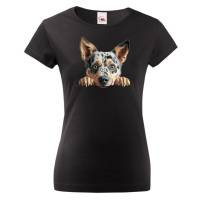 Dámské tričko Australský honácký pes- tričko pro milovníky psů