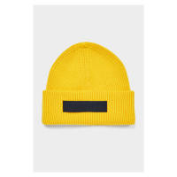 ČEPICE GANT UNISEX. RIBBED BEANIE žlutá