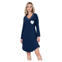 Dámská noční košile tm. modrá se Secret model 19034493 - Christina Secret