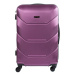 Fialový luxusní kufr do letadla "Luxury" - M (35l)
