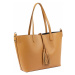 Kožená shopper bag kabelka Luka 19-85 camel