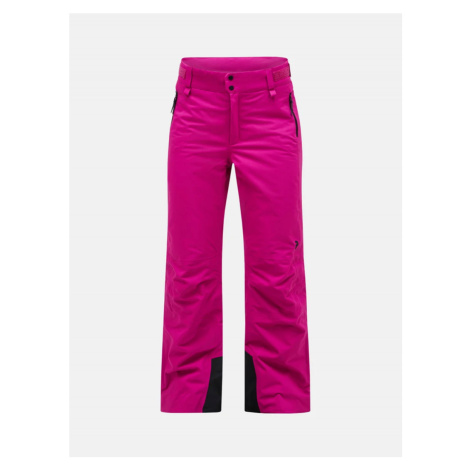 Kalhoty peak performance jr maroon pants růžová