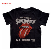 Rolling Stones tričko, US Tour '78 Black, dětské