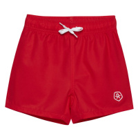 COLOR KIDS-Swim Shorts - Solid, goji berry Červená
