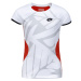 Lotto TOP TEN III TEE Dívčí tenisové tričko, bílá, velikost