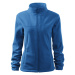 Mikina dámská fleece Jacket 504 - XS-XXL - azurově modrá