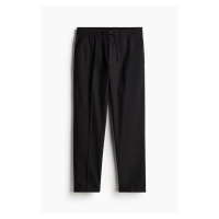 H & M - Elegantní kalhoty jogger Regular Fit - černá