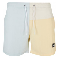 3 Block Swim Shorts - pastelcream