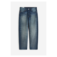 H & M - Loose Jeans - modrá