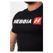 NEBBIA - Tričko na sport pánské Red &quot;N&quot; 292 (black) - NEBBIA