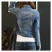 Luxusní dámská džínová bunda - 2 barvy FashionEU