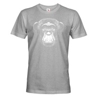Pánské tričko se šimpanzem  - pro milovníky zvířat