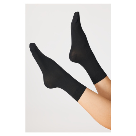 Dámské bavlněné ponožky 60 DEN 39-42 lady B