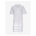 Bílé dámské šaty s límečkem Tommy Hilfiger