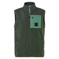 Bula BASECAMP Pánská fleecová vesta, zelená, velikost