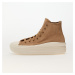 Tenisky Converse Chuck Taylor All Star Move Platform Colorful Suede Coffee Rum/ Egret/ Black