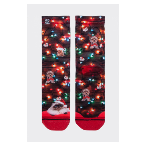 XPOOOS ponožky dámské - vánoční