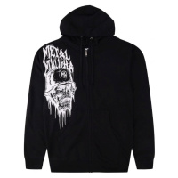 MIKINA METAL MULISHA TROOPER ZIP HOODIE - černá