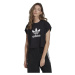 ADIDAS ORIGINALS-SHORT TEE-IB1406-BLACK Černá